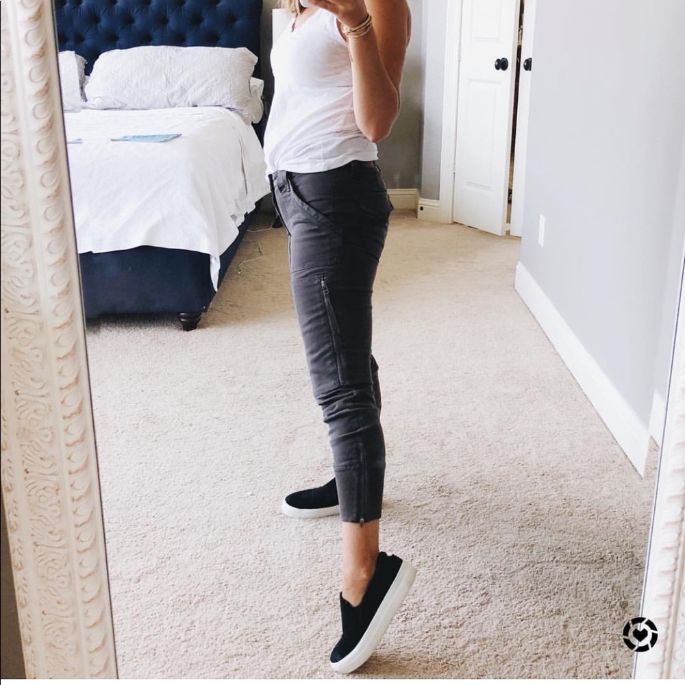 Joie skinny cargo pants